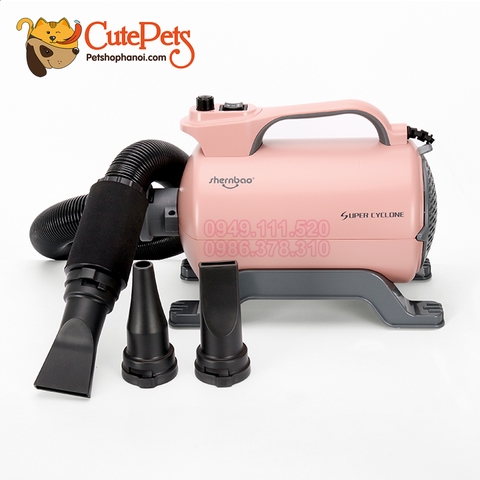 Máy sấy lông Shernbao SHD 2600P Dành cho chó mèo - CutePets