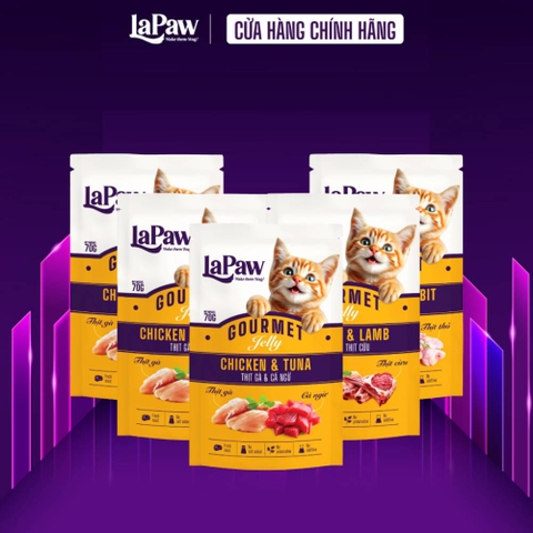 Pate mèo LaPaw 70g Jelly dạng thạch - Cutepets
