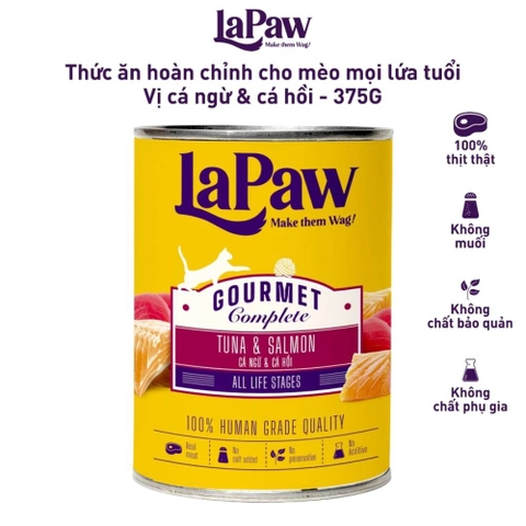 Pate Mèo Mọi Lứa Tuổi LaPaw Lon 375g - Cutepets