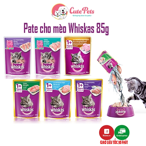 Pate cho Mèo lớn Whiskas Adult - Cutepets