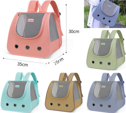 Balo vải đơn sắc Moorpet 35*30*26cm mã 170