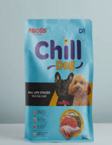 Thức ăn hạt topping cho chó CHILL DOG  D1 1kg