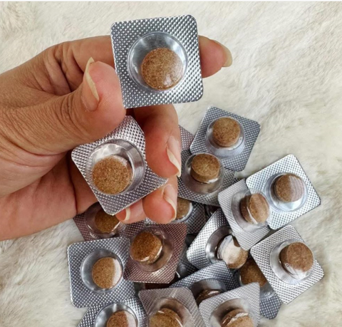 Viên nhai diệt ve rận cho chó mèo vị thịt, ăn 1 lần hết ve rận (1 viên cho 2-5kg)