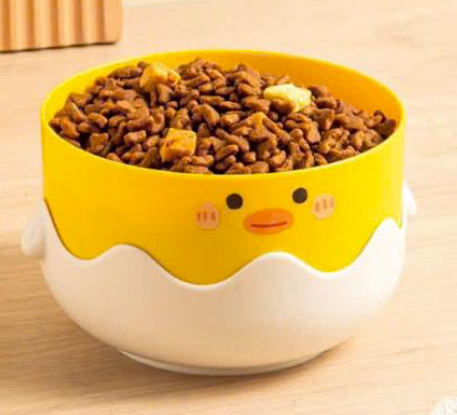 Bát nhựa đơn hình con gà 14x15cm