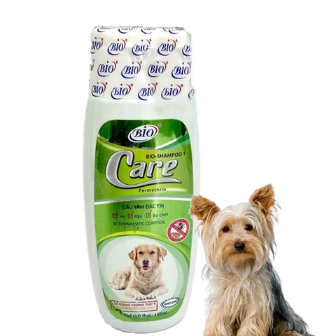 Sữa tắm trị ve bọ chét cho chó Bio care 150ml - Cutepets