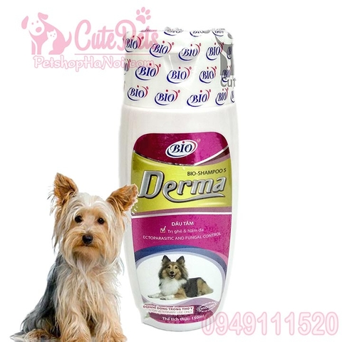 Sữa tắm Bio Derma 150ml Đặc trị ghẻ và nấm da cho chó mèo - CutePets