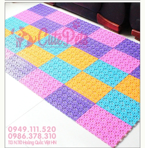 Sàn hoa chống lọt chân chó mèo 20x30cm