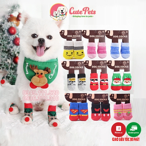 Tất cho chó mèo - Bộ 4 chân