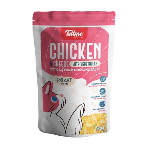 Xốt cho Mèo Tellme 130g