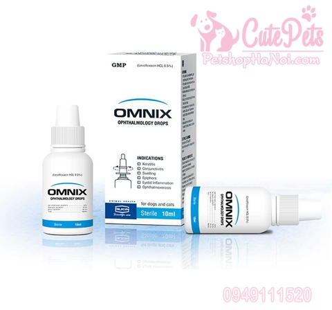 Thuốc nhỏ mắt Alkin OMNIX 10ml