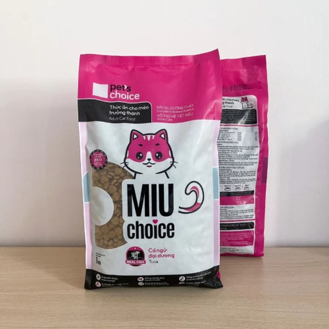 Thức ăn cho mèo lớn MIU CHOICE 1kg - Cutepets