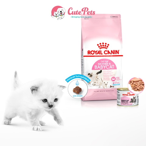 Hạt mèo Royal Canin Mother & BabyCat 34 Thức ăn cho mèo mẹ và mèo con - Cutepets