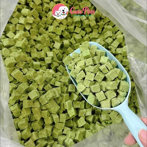 Cỏ mèo mix ức gà sấy khô - Cutepets