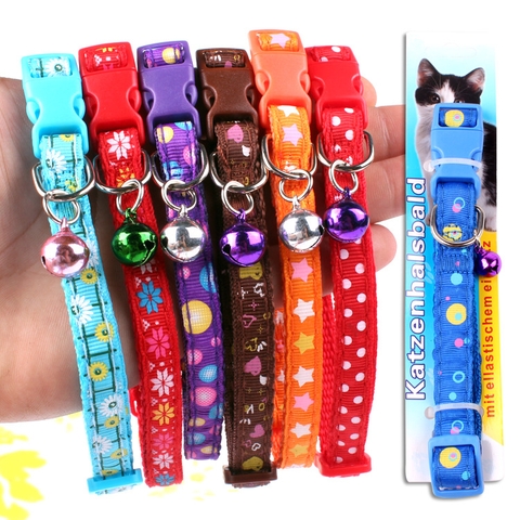 Vòng cổ chuông nhiều màu dàng cho thú cưng - CutePets
