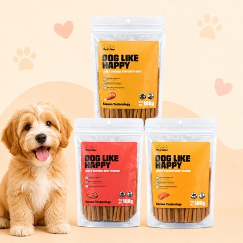 Xương thưởng DOG LIKE HAPPY 100g - Cutepets