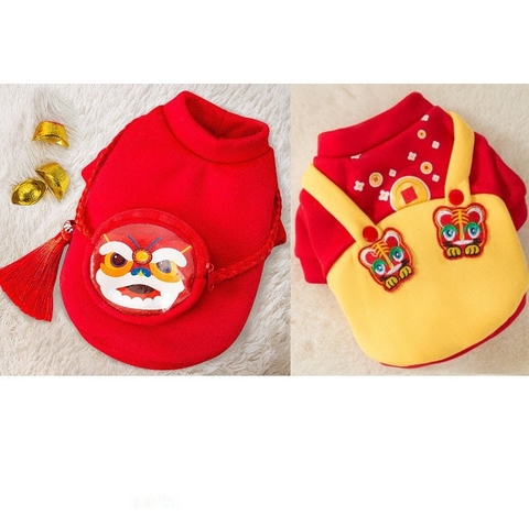 Áo Tết dành cho chó mèo - Cutepets