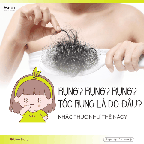 Rụng? Rụng? Rụng?  Tóc rụng là do đâu? Khắc phục như thế nào?
