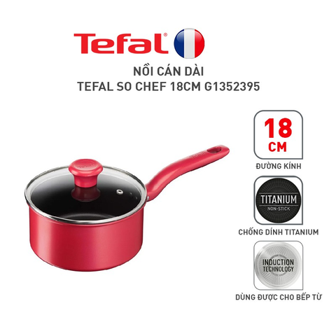 Nồi quánh Tefal So Chef 18cm G1352395/G1352396