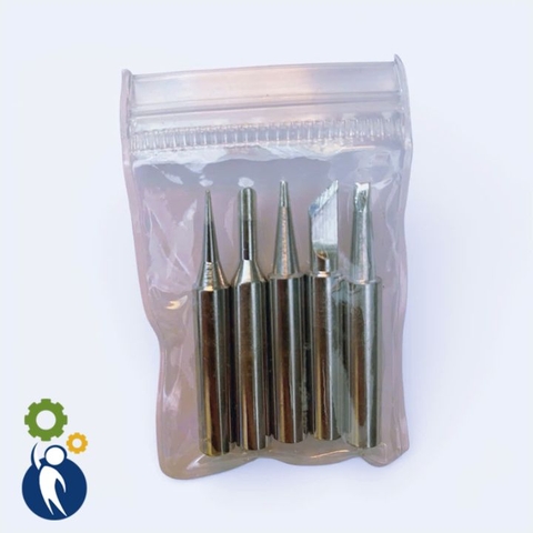 Bộ 5 Mũi Hàn Thông Dụng Cho Mỏ Hàn 900M 908 908s 936