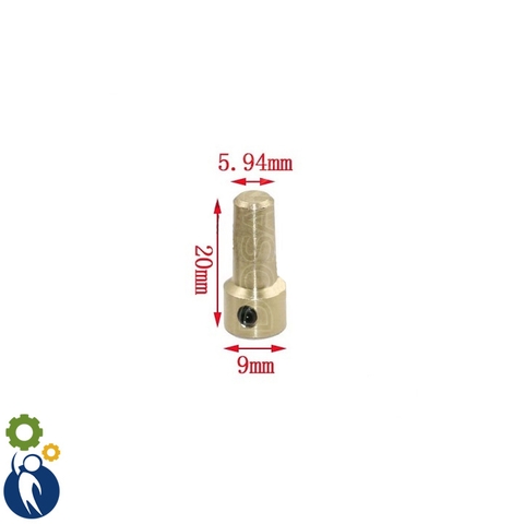 Khớp Nối Giữa Măng Ranh JTO 0.3-4mm và Motor Trục 3mm