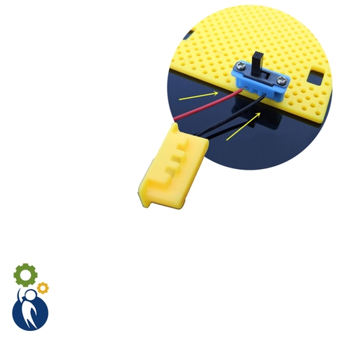 Đế Giữ Công Tắc Gạt 3 Chân Nhỏ