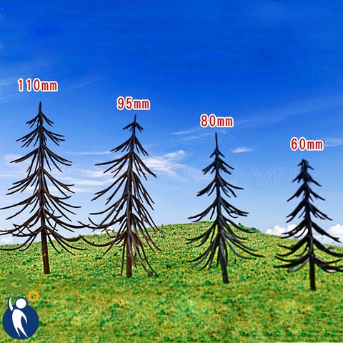 Cây Thông Khô Thân Nhựa Mẫu 2