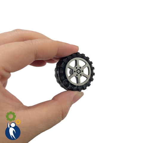 Bánh Xe Số 4 Đường Kính 33.5mm Lỗ Trục 2mm
