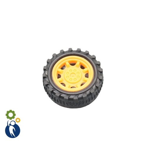 Bánh Xe Số 3 Đường Kính 34mm Lỗ Trục 2mm