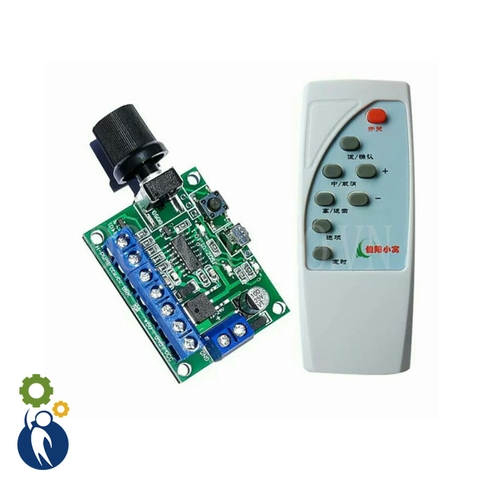 Bộ Điều Khiển Từ Xa Động Cơ Không Chổi Than Tín Hiệu CLK/PWM Minebea/Nidec, Chế Điều Khiển Từ Xa Quạt Gió Nhanh Chậm Tiến Lùi