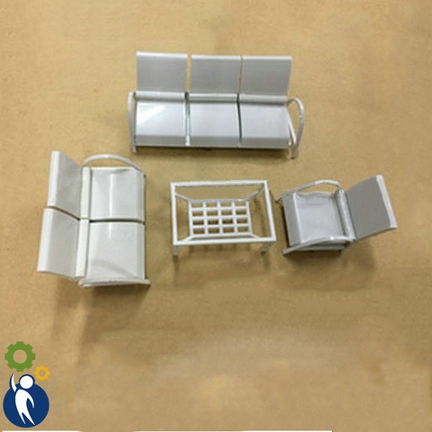 Bộ Sofa Nhựa Mẫu 3 Tỉ Lệ 1:25