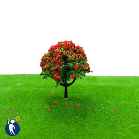 Cây Mô Hình Nhiều Màu Sắc