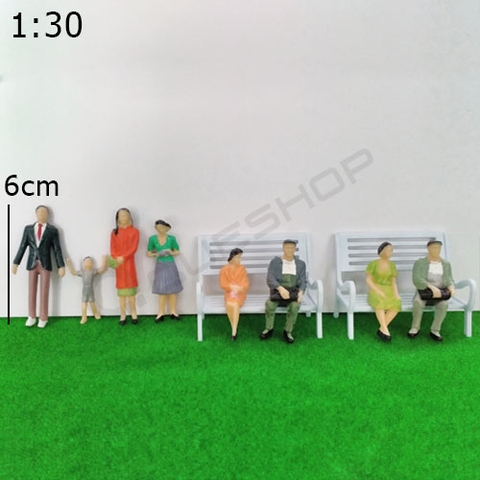 Người Mô Hình 1:30 (6cm)