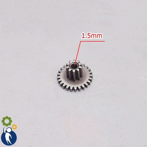 Bánh Răng Thép Trục 1.5mm 25 Răng 0.3M 10 Răng 0.3M