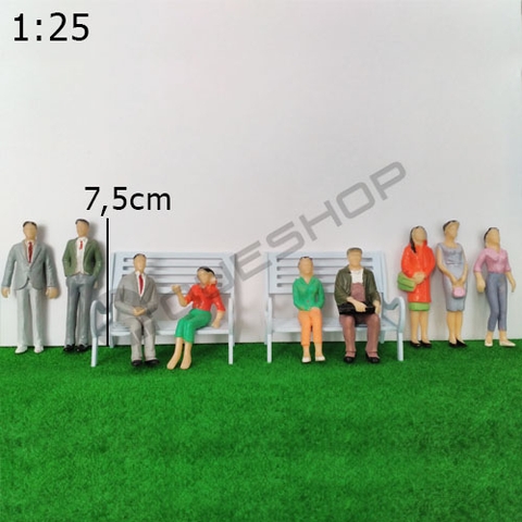 Người Mô Hình 1:25 (7cm)