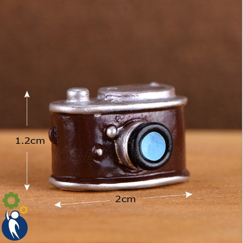 Máy Ảnh Nâu 2x1.2cm