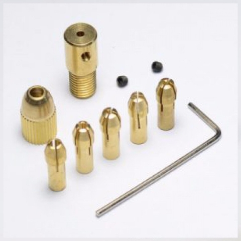 Bộ Đầu Kẹp Mũi Khoan Trục 4mm