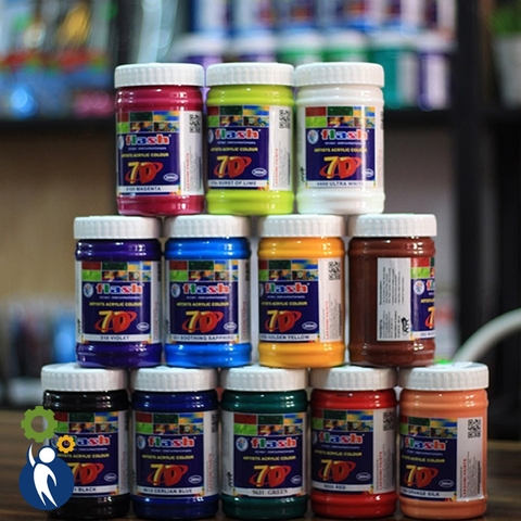 Màu Acrylic (Ấn Độ)