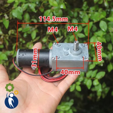 Motor Giảm Tốc 12v 6rpm