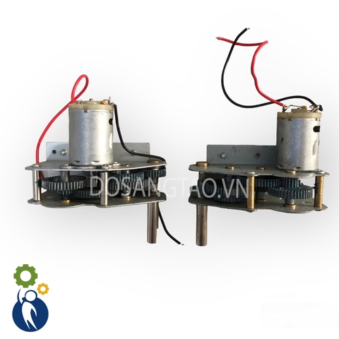 Motor Giảm Tốc 3.7V-7.4V 330rpm Xe Tăng Điều Khiển Từ Xa Bánh Răng Kim Loại