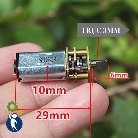 Motor Giảm Tốc 3V-6V N30 15-31rpm Motor Giảm Tốc 5V 26rpm