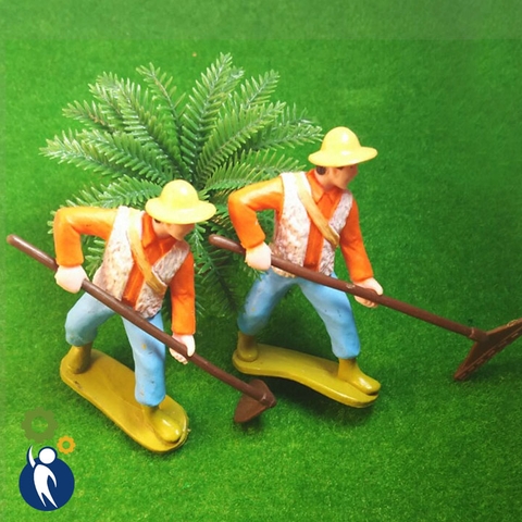 Người Làm Nông 5.6x6.3cm