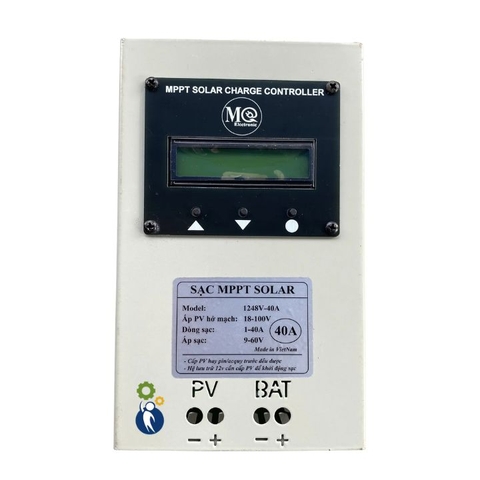 Sạc MPPT Năng Lượng Mặt Trời 40A/60A Hệ 12V-96V Bảo Hành 1 Năm
