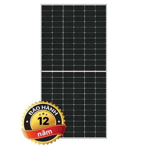 Tấm Pin Năng Lượng Mặt Trời JA 545W 2 Mặt Kính – Hàng Cấp A Chính Hãng