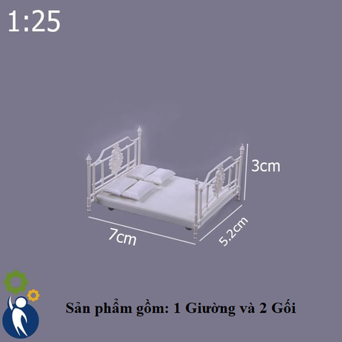 Giường 106 Tỉ Lệ 1:25