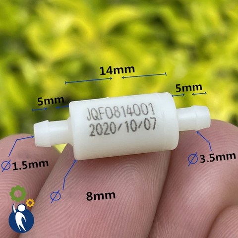 Van 1 Chiều Mini Đường Kính Đầu Ống 3.5mm Lỗ 1.5mm