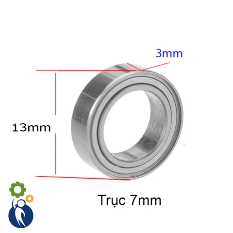 Vòng Bi Trục 7mm 7x13x3mm