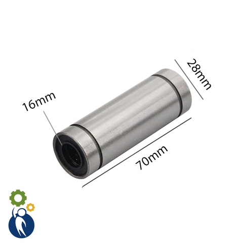 Vòng Bi Tuyến Tính LM16LUU 16x28x70