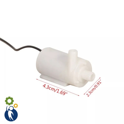 Máy Bơm Nước Mini 3-5V Loại Nằm Ngang Kiểu Đầu Hút