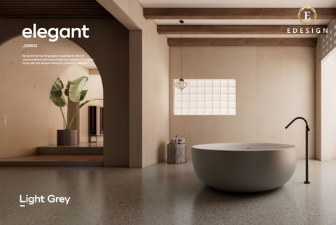Bộ Sưu Tập Bồn Tắm Solid Surface Đa Màu Sắc - Kreiner Germany