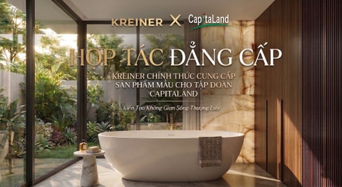 Kreiner Hiện Diện Tại Không Gian Mẫu Của CapitaLand